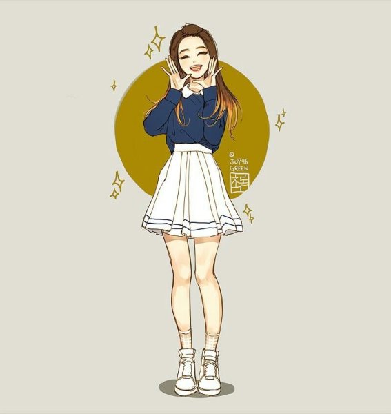 Корейский стиль рисования