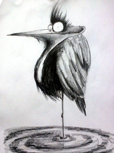 Странные рисунки карандашом