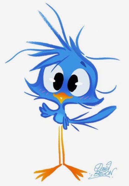 Смешные мультяшные птицы