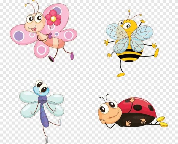 Веселые насекомые