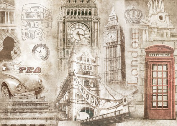 Лондон раскраска