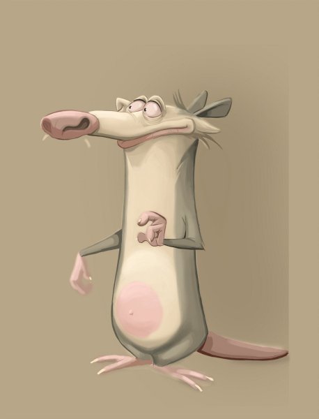 Крысы Рисованные прикольные