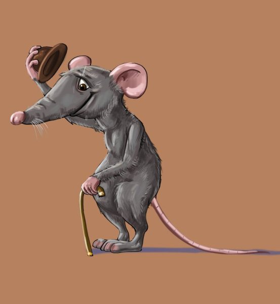 Мышь карикатура