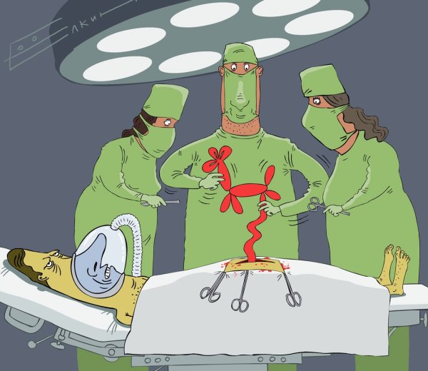 Медики карикатуры