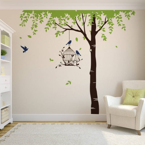 Интерьерная наклейка на стену