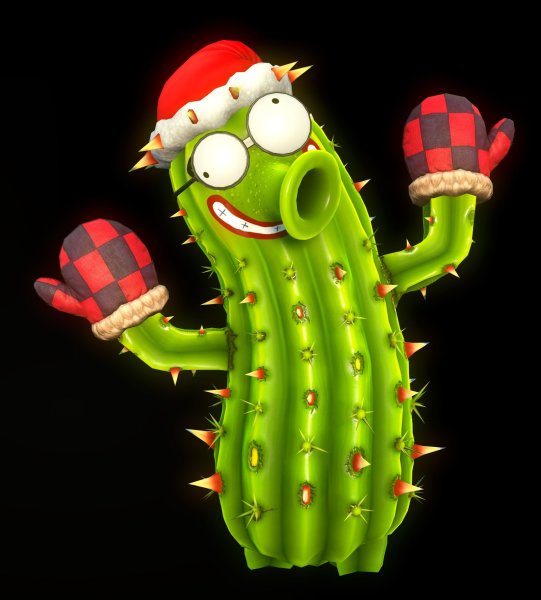 Plants vs Zombies 2 Кактус