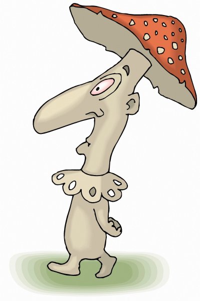 Смешной мухомор