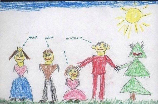 Детские рисунки в реальности