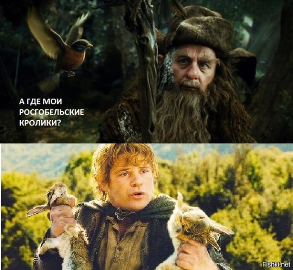 Мемы про Хоббита и Властелина колец