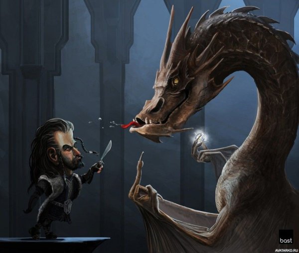 Хоббит Смауг арт