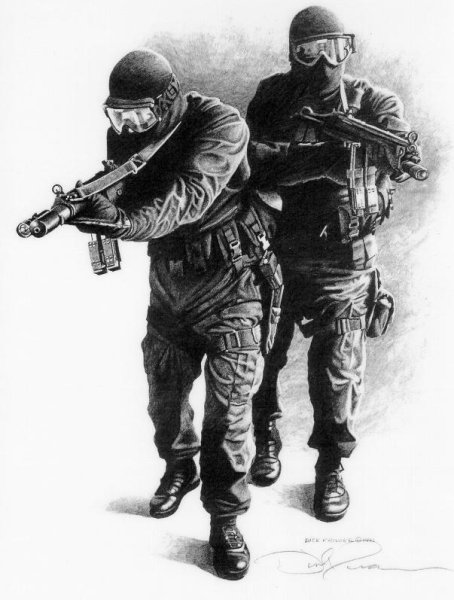 Зарисовки спецназа