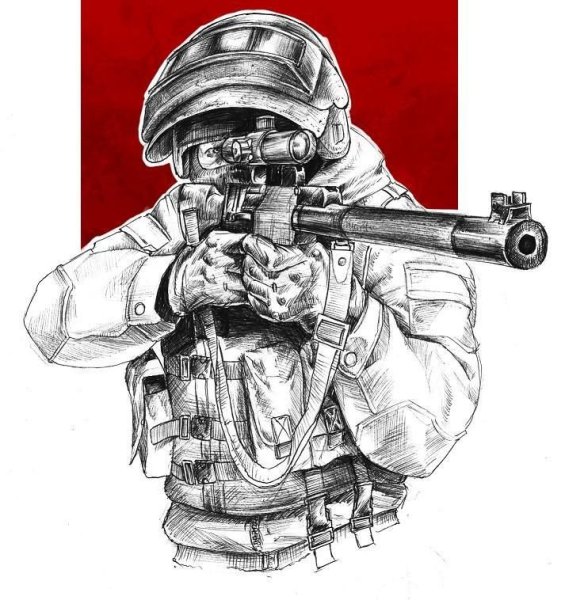 Нарисовать спецназ