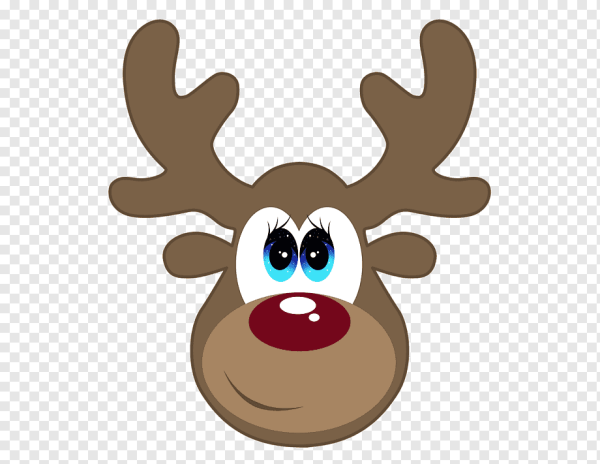 Олень мультяшный