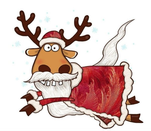 Новогодний олень подслушано