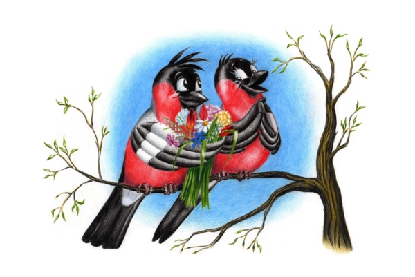 Забавные Снегири