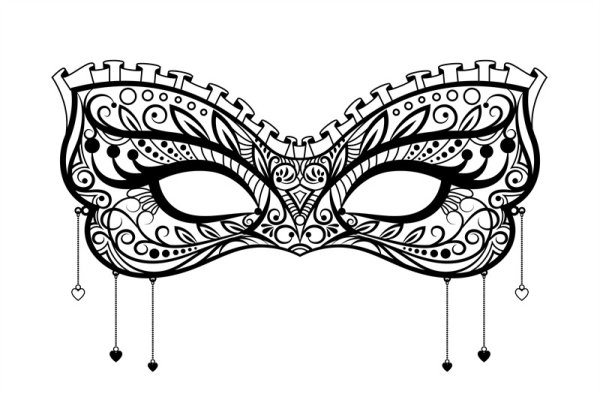 Узоры на маску