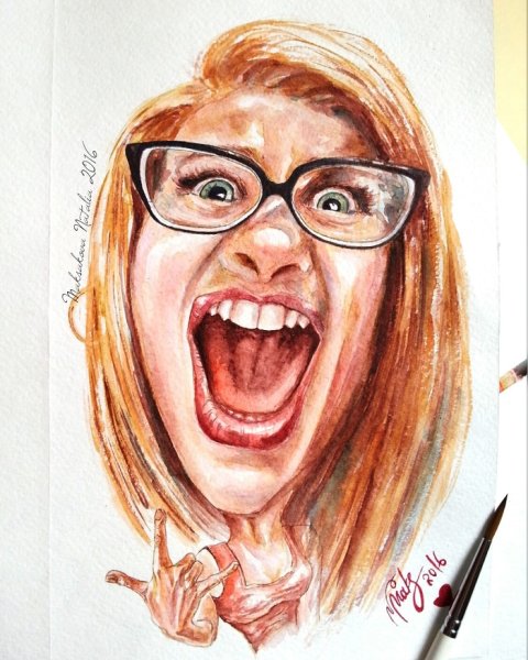 Сатирический портрет