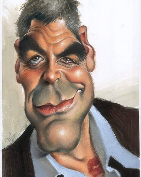 Шаржи на знаменитостей Голливуда