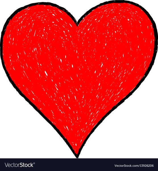 Детские рисунки сердечки