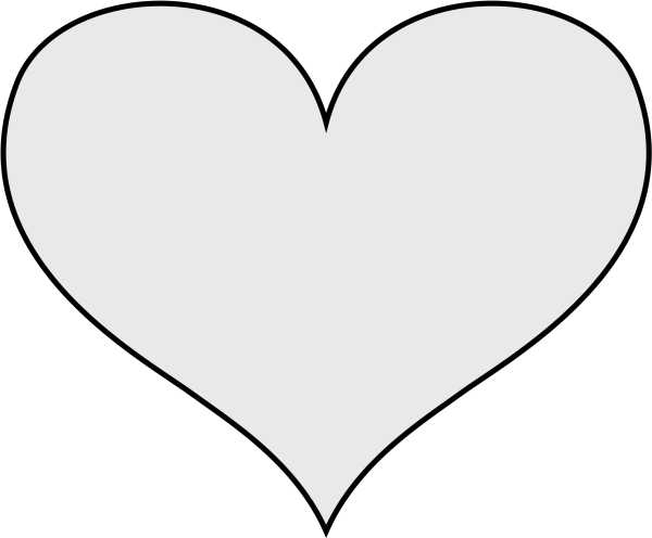 Сердечко контур