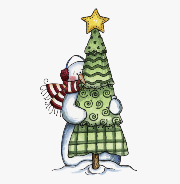 Новогодние милые елочки