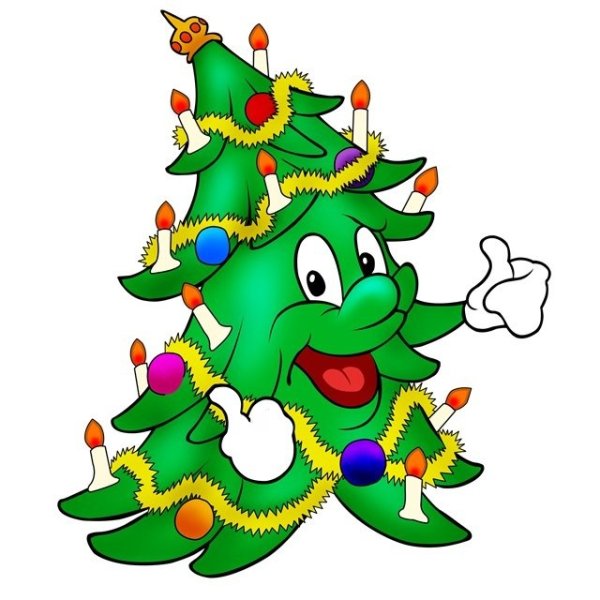 Веселая Новогодняя елочка