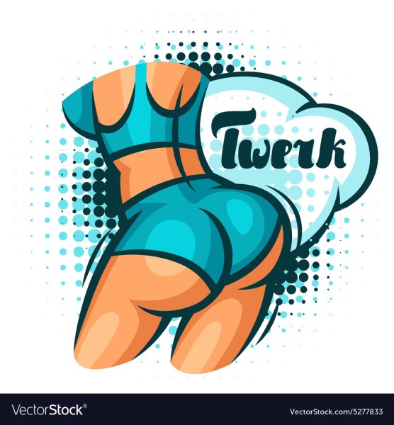 Ягодицы вектор