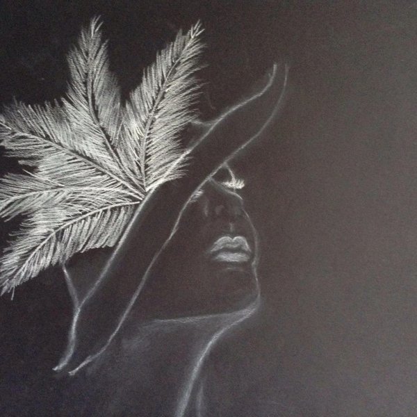 Зарисовки на черной бумаге