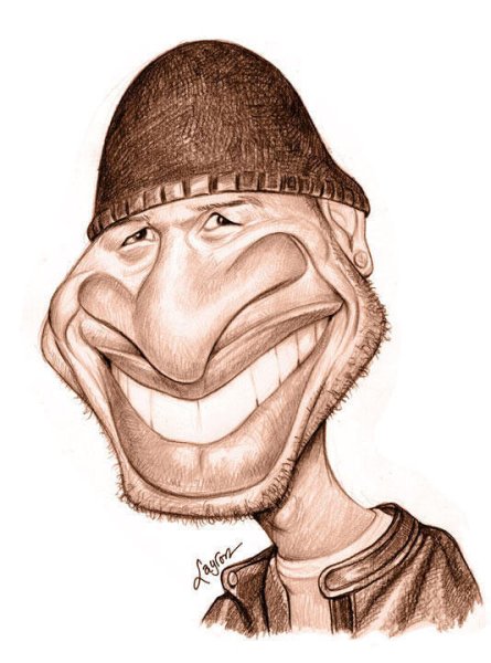 Рисованные рожи