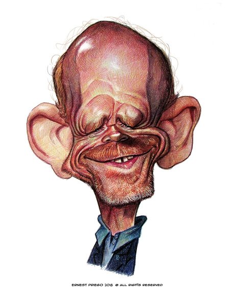 Рожа карикатура