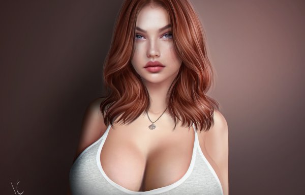 Красивые женщины 3d