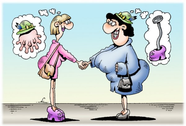 Дружба карикатура