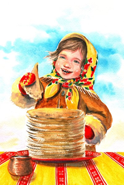 Масленица в 2021 рисунки