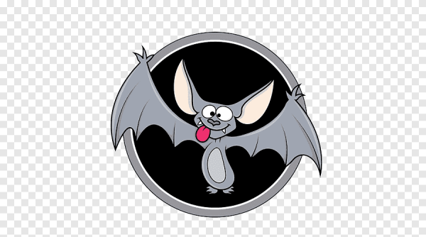 Летучая мышь мультяшная