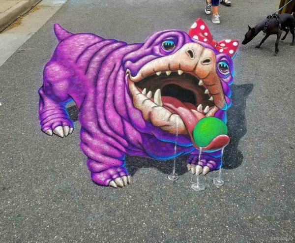 3d рисунки приколы