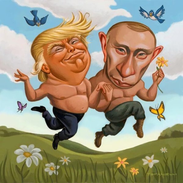 Владимир Владимирович Путин karikatura