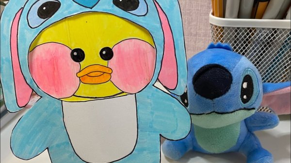 Бумажные сюрпризы уточка лалафанфан