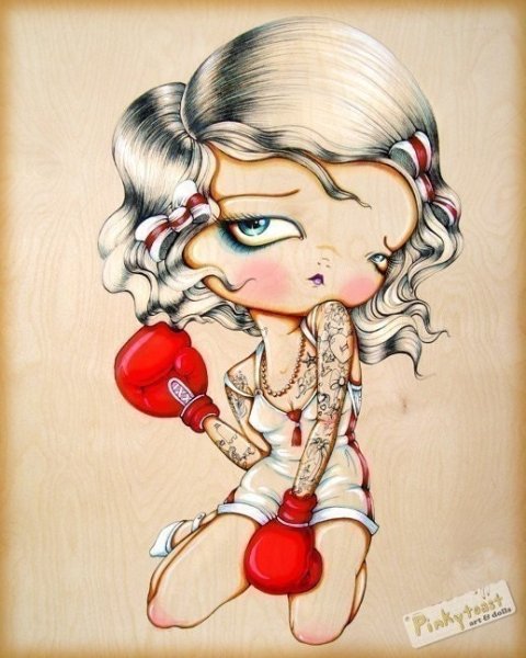 Мультяшные девушки хулиганки