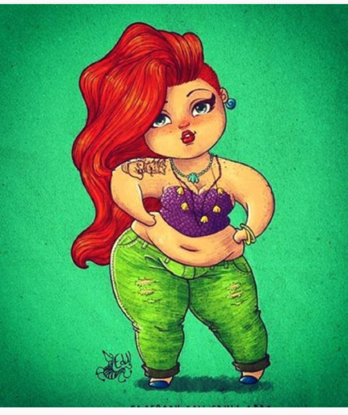 Прикольные мультяшные девочки