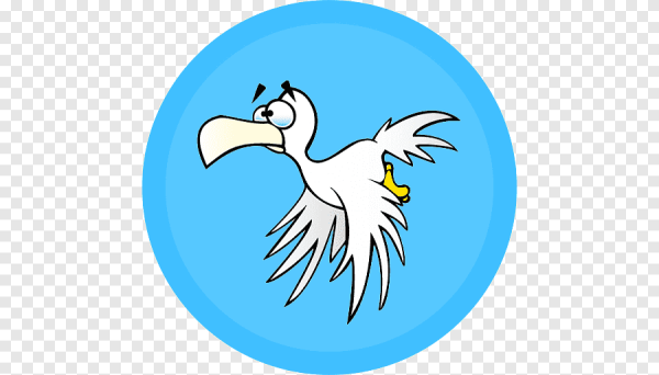 Чайка мультяшка