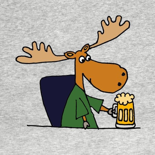 Прикольный Лось