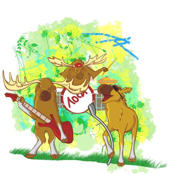 Лось шуточный