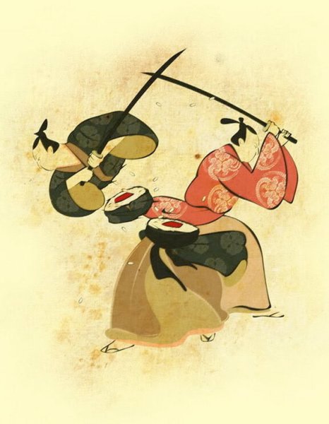 Самурай юмор