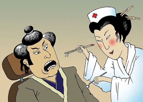 Древняя стоматология в Японии