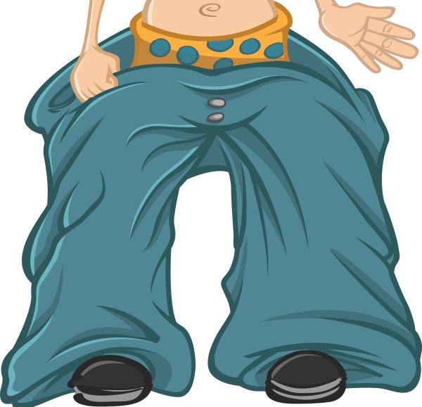 Девочки с широкими штанами мультяшные