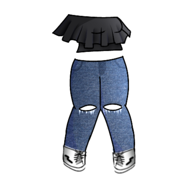 Одежда гача лайф штаны для мальчиков