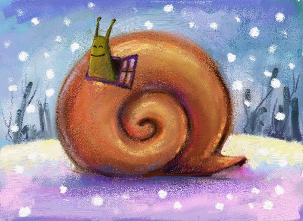 Веселая улитка