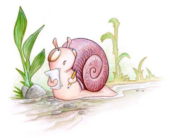 Веселая улитка
