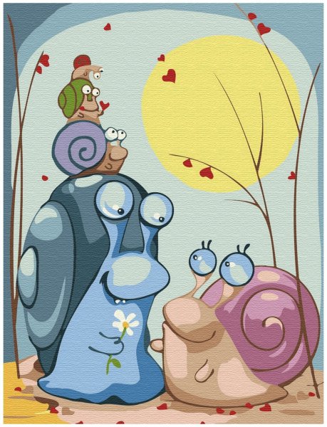 Смешная улитка