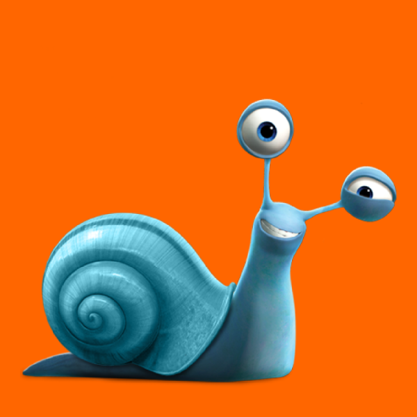Забавная улитка